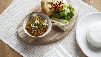 Prohok Ktiss - a dish served at Raya Heritage. Photo: Supplied