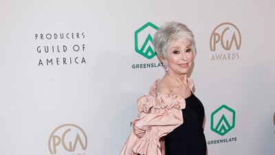Puerto Rican-American actress Rita Moreno. AFP