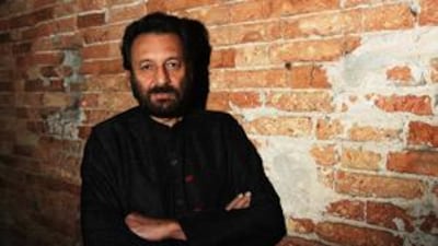 The director Shekhar Kapur at the 66th Venice Film Festival this month, where his new short film, Passage, premiered.