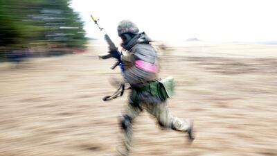 The training is part of the UK's commitment to supporting Ukraine