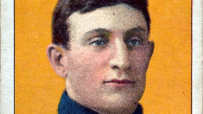 The 1909-11 Honus Wagner T206 baseball card features Honus Wagner and fetched $7.25 million in 2022. Photo: Wikimedia Commons
