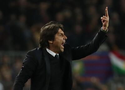 Chelsea manager Antonio Conte will be under pressure to win a trophy this season. Susana Vera / Reuters