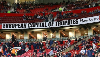If Manchester United can win the Uefa Champions League title, Old Trafford can remain an European capital of trophies. Dave Thompson / AP Photo