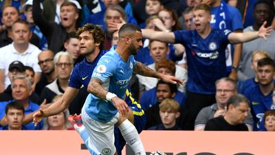 Kyle Walker – 7. Rarely spent time defending in his own half for the first 45 minutes and was comfortable with the ball throughout. Once again, pace being his strongest attribute stopping a counter attack in its tracks. EPA