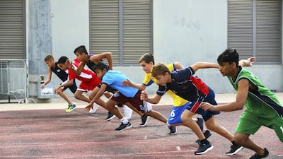 Twenty-one schools from across the Middle East took part in the British Schools Middle East U13 Games in Dubai. Courtesy Gulf Youth Sport