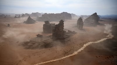 Neom has become a popular destination as the backdrop for films and television projects. AFP