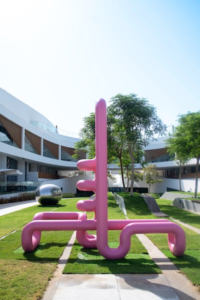 Early One Morning by Jacob Dahlgren was added to the park in 2025. Photo: Art Dubai