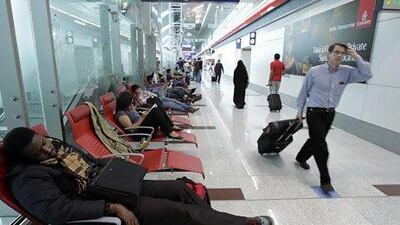 Monthly passenger traffic at Dubai airport topped the 5 million mark last month. Kamran Jebreili / AP Photo
