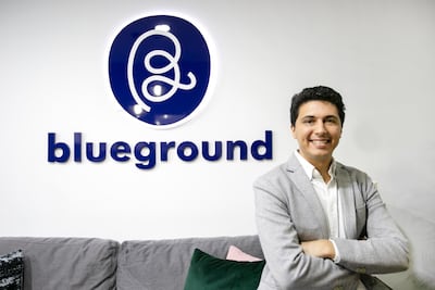 Amine Housni, regional manager of Blueground Middle East, says there has been "a lot of traction for our product" in Dubai. Courtesy Blueground