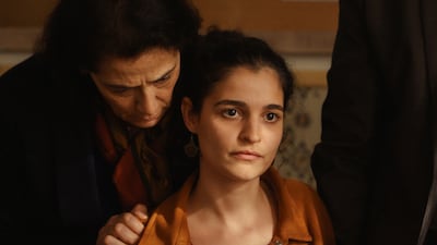 Hiam Abbass, left, and Eya Bouteraa in In a Whisper, by Tunisian director Leyla Bouzid. Photo: Unite