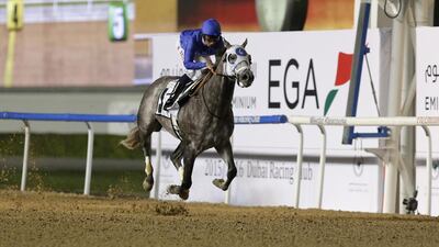 Godolhpin's Frosted could line up at the Breeder's Cup Classic. Jeffrey E Biteng / The National