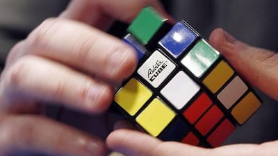 A Rubik cube puzzle. Thomas Samson / AFP Photo