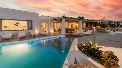 The property has great open spaces to enjoy the sunset