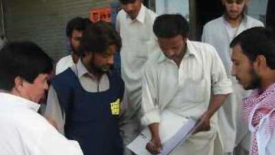 Most of the names on the antiterror petition in Pakistan were collected in face-to-face canvassing.