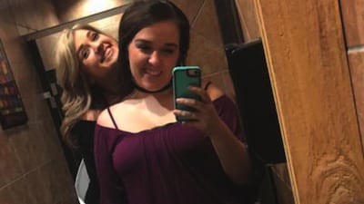 Parker, left, and Reagan Simmons-Hancock in Maternal Instinct. Photo: Netflix