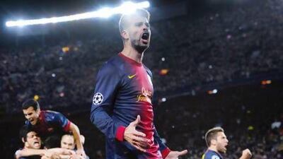 Gerard Pique helped Barcelona make history by overtunring a 2-0 first-leg deficit. David Ramos / Getty Images