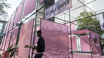 The pop-up is part of its winter camp and will be open until December 28, 2019. Antonie Robertson / The National