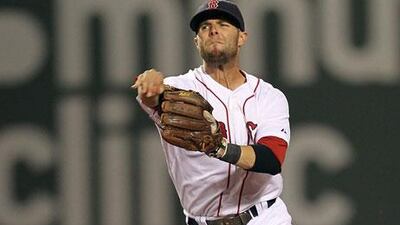 Dustin Pedroia is one of three Boston Red Sox players having MVP seasons in the American League, along with Jacoby Ellsbury and Adrian Gonzalez.