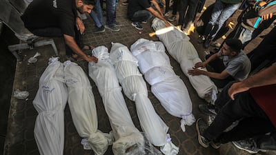 At least 36 Palestinians were killed in Israeli air strikes on July 22 and 23. EPA