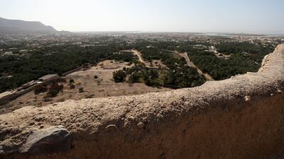 The view from Dhayah Fort.