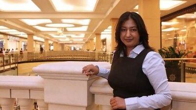 Dubai, 27th October 2011. Rukhsana Kausar ( Partner of Liquid of Life ) a small business owner. ( Jeffrey E Biteng / The National )