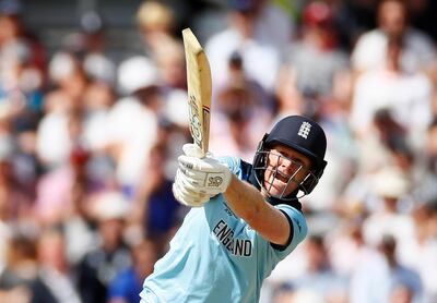 England captain Eoin Morgan is one of the game's biggest six hitters. Jason Cairnduff / Reuters