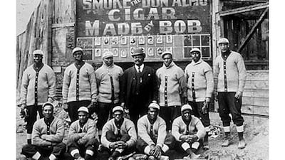 St Paul Gophers were a premier Negro League side during the early 20th century when African Americans were shunned by Major League Baseball.