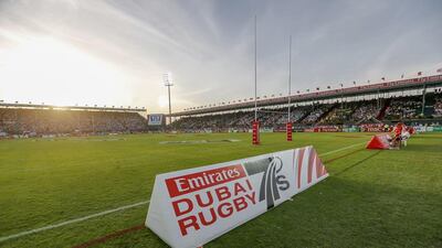 The Dubai Rugby Sevens is a hugely popular part of the UAE sports scene. Courtesy: Emirates Airline Dubai Rugby Sevens