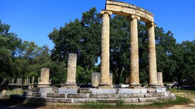 One of Greece's most-visited sites is the ancient ruins of Olympus, where the Olympics originated. Getty Images