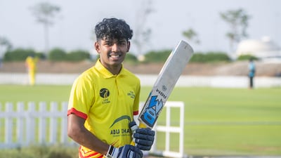 Ethan D’Souza, the UAE U19 and senior national team player. Ruel Pableo for The National