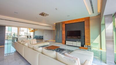 The lounge has room for plenty of new furniture.