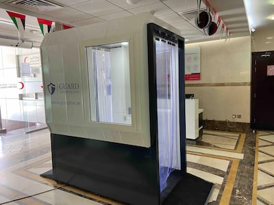 There were claims that products such as the Guard Sanitaising Gate could become widespread at venues including malls