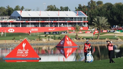 Paul Casey in action on Day 2 of Abu Dhabi HSBC Championship, presented by EGA. Andrew Redington /Getty Images