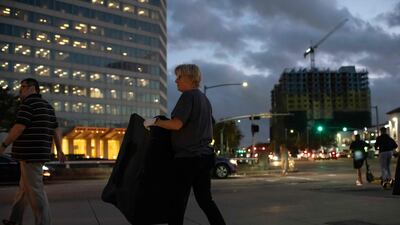 Several bats would not fly away during the release initiative. AFP