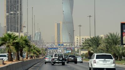 The city of Riyadh. Saudi Arabia's economy is projected to grow 4 per cent this year. AFP
