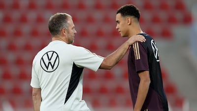 Jamal Musiala, 19, represented England at age-group football before opting for Germany. Getty Images