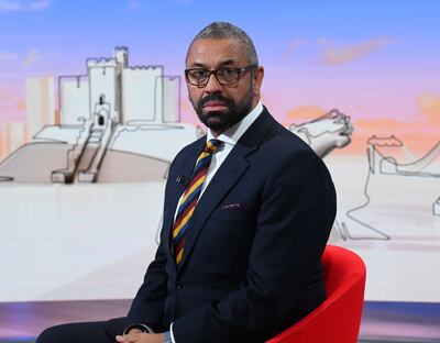 Britain's Foreign Secretary James Cleverly said he wants everybody to respect civilians in the Israel-Gaza conflict. Photo: BBC