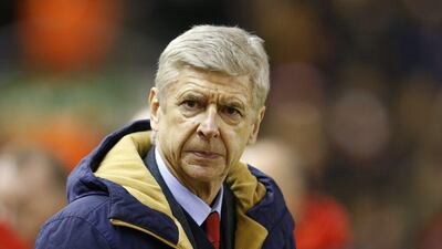 Arsene Wenger takes his Arsenal side to Stoke City looking to consolidate top spot in the Premier League. Phil Noble / Reuters