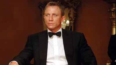 Actor Daniel Craig in his debut as James Bond in 2006’s Casino Royale. Sony Pictures, Jay Maidment, File / AP photo