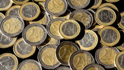 The euro fell to $0.9939, about 10 per cent lower, at 8.52am on Tuesday. AFP