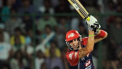 Kevin Pietersen is the Delhi Daredevils captain for the season. Manan Vatsyayana / AFP