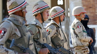 Egypt's military has beefed up its forces in North Sinai, where ISIS-affiliated militants have been waging an insurgency. Reuters