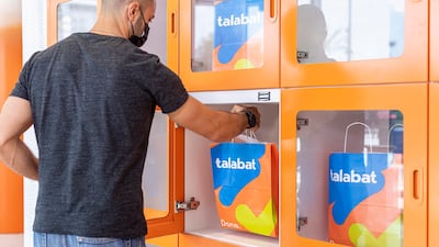 Customers can pick up their orders from talabat Kitchen.