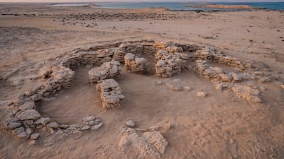 The earliest known buildings in the UAE, more than 8,500 years old, have been unearthed by archaeologists from Abu Dhabi's Department of Culture and Tourism. All pictures by DCT Abu Dhabi