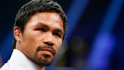 Many Pacquiao is set to return from retirement in November, while a fight in the Middle East is again a possibility. Al Bello / Getty Images