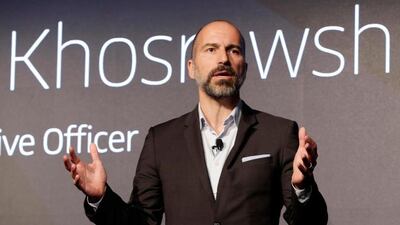 Uber chief executive, Dara Khosrowshahi, said the company is looking for new opportunities to consolidate its business. AP