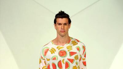 Jo Baaklini and Timi Hayek for Starch, a group dedicated to launching emerging Lebanese designers, at Fashion Forward 2014