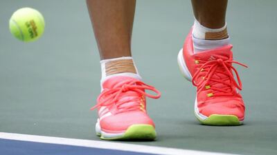Angelique Kerber, of Germany, prepares to serve to Karolina Pliskova. Julio Cortez / AP Photo