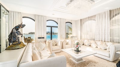 The property is on the market for Dh45m.