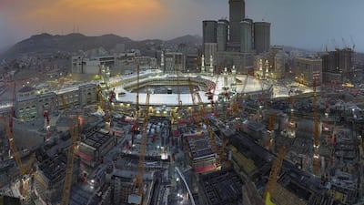 Golden Hour by Ahmed Mater, part of the Desert of Pharan series. Image courtesy of Ahmed Mater